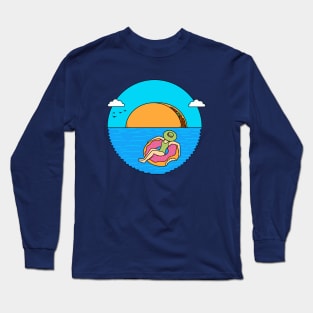 Taco Landscape Long Sleeve T-Shirt